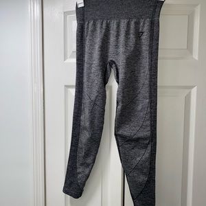 Gym shark leggings grey Large